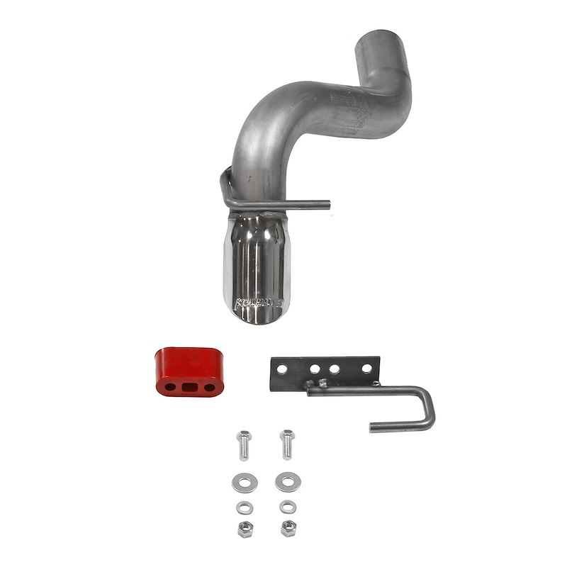 Ford Bronco Performance Exhaust - Axle Back - Single Exit - Flowmaster - Outlaw - Polished Tip