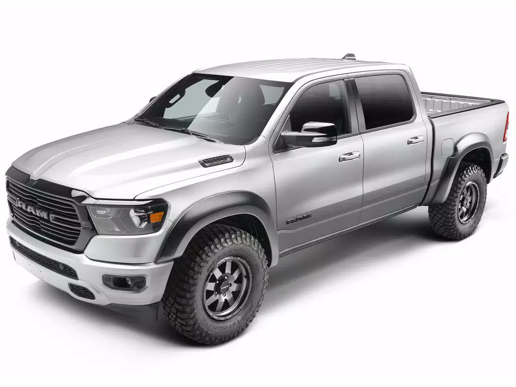 Toyota Tundra Fender Flares - Front + Rear - Bushwacker - Extend-A-Fender - Black - `22-`23