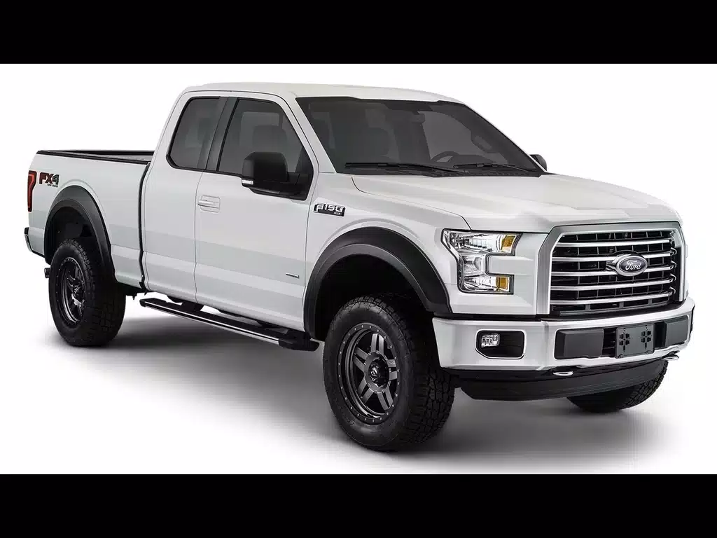 Toyota Tundra Fender Flares - Front + Rear - Bushwacker - Extend-A-Fender - Black - `22-`23