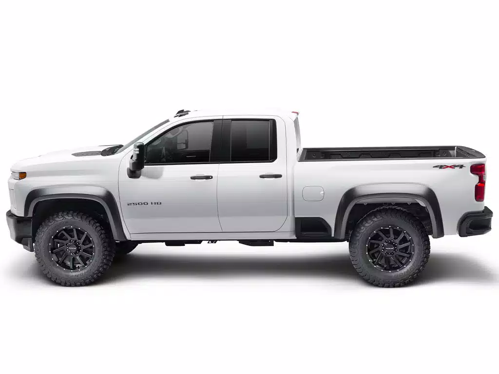 Toyota Tundra Fender Flares - Front + Rear - Bushwacker - Extend-A-Fender - Black - `22-`23