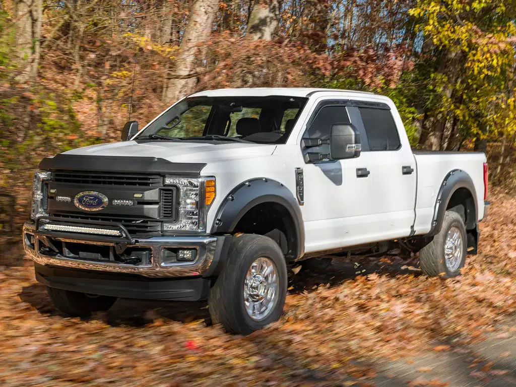Chevrolet Silverado 1500 Mud Flaps - Rear - Bushwacker - Trail Armor, Pocket/Rivet Style - Black - `19-`22