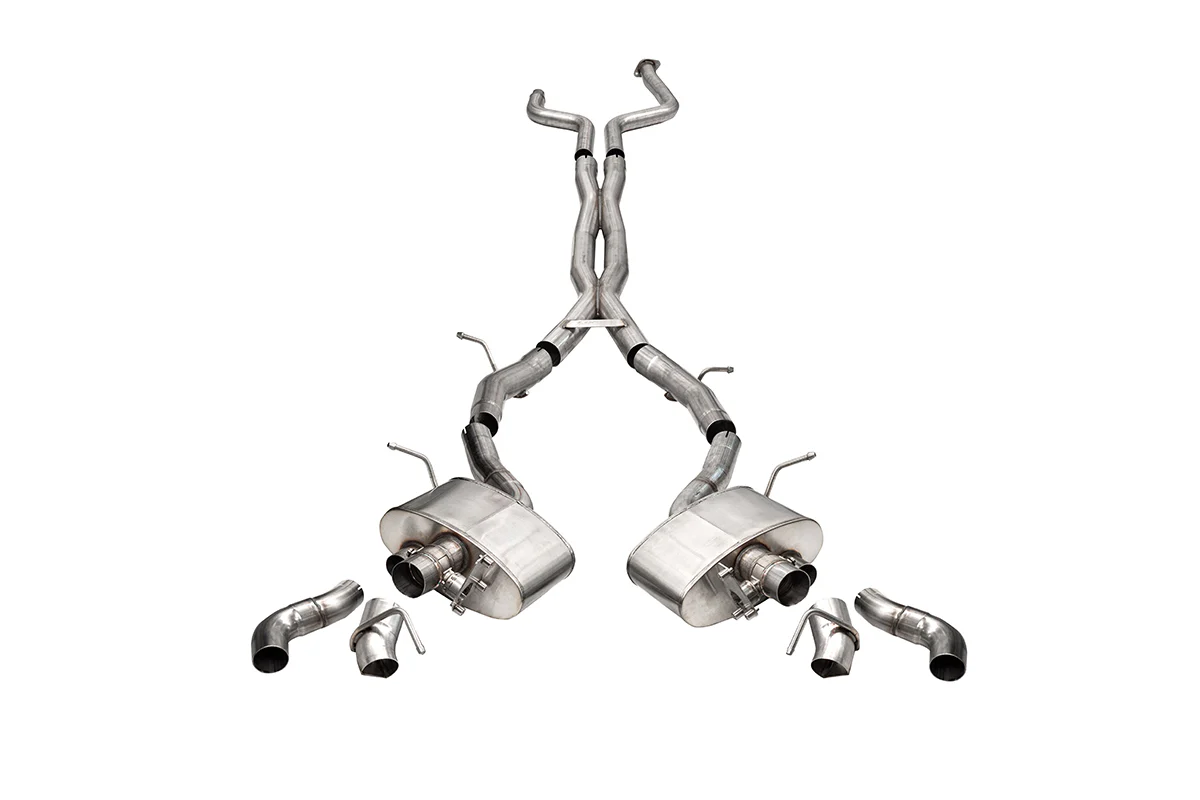 Cadillac CT5-V Performance Exhaust - Cat Back - CORSA Performance - Xtreme Valved - No Tips - `20+