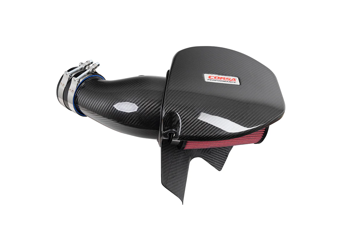Dodge Charger Performance Air Intake - CORSA Performance - Carbon Fiber Open Element, DryTech 3D/No Oil - Carbon Fiber - `11-`23