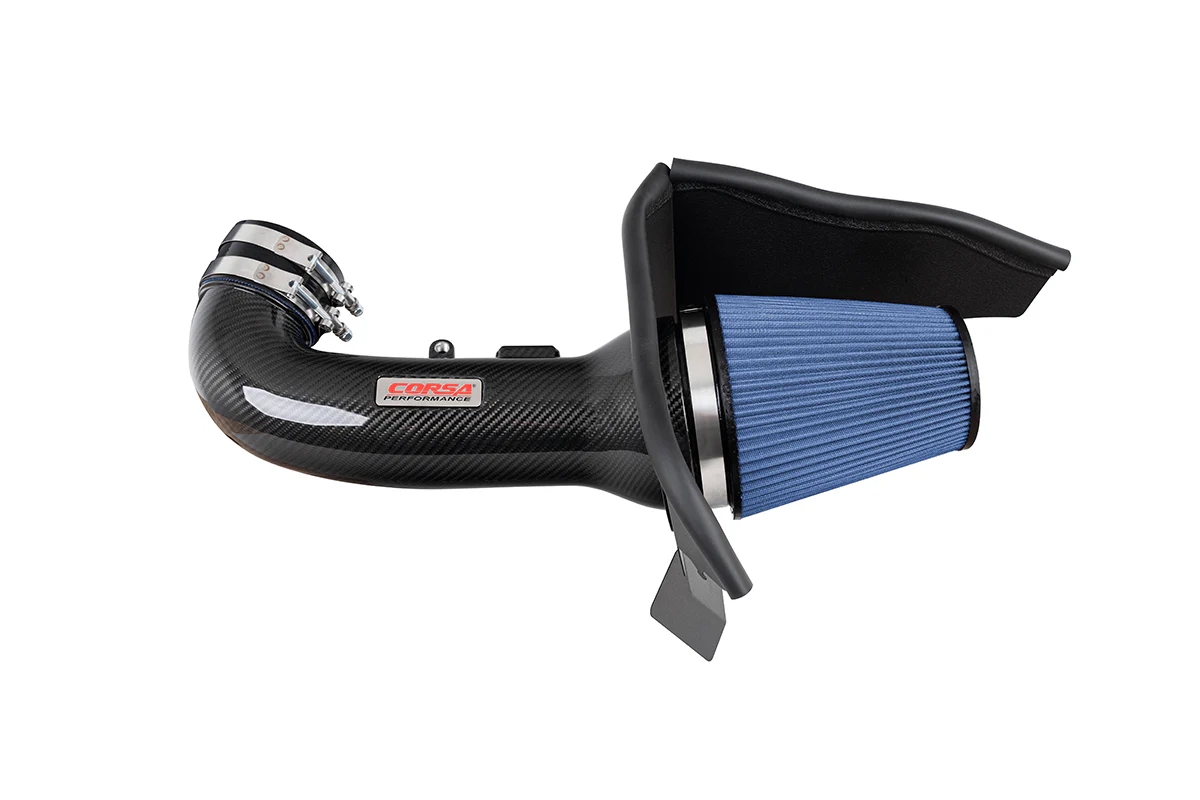 Chevrolet Camaro SS Performance Air Intake - CORSA Performance - Oiled Open Element - Carbon Fiber - `16-`24