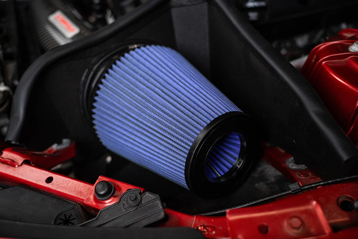 Chevrolet Camaro SS Performance Air Intake - CORSA Performance - Oiled Open Element - Carbon Fiber - `16-`24