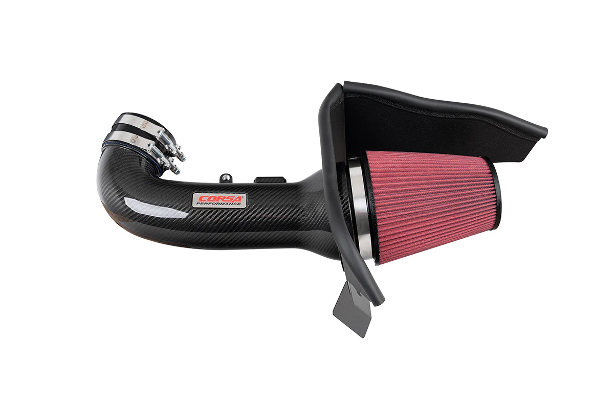 Chevrolet Camaro SS Performance Air Intake - CORSA Performance - Dry Open Element - Carbon Fiber - `16-`24 Chevrolet Camaro SS Performance Air Intake - CORSA Performance - Dry Open Element - Carbon Fiber - `16-`24