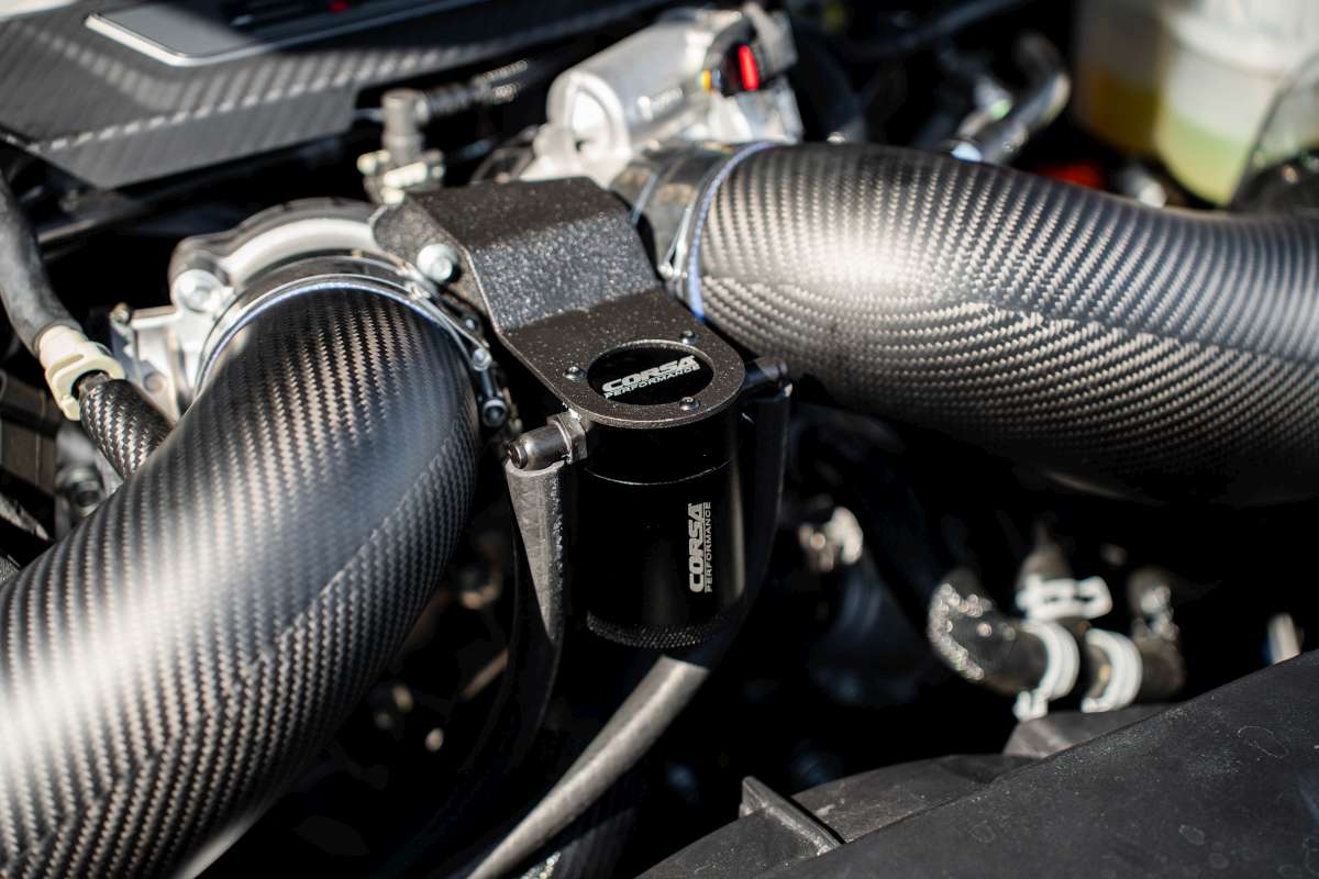 Ford Mustang GT Catch Can - CORSA Performance - `24+ Ford Mustang GT Catch Can - CORSA Performance - `24+