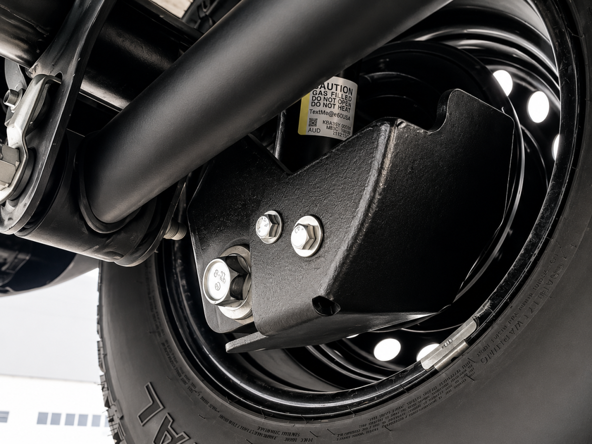 Ford Bronco Rear Shock Skid Kit - Valkyrie Off Road