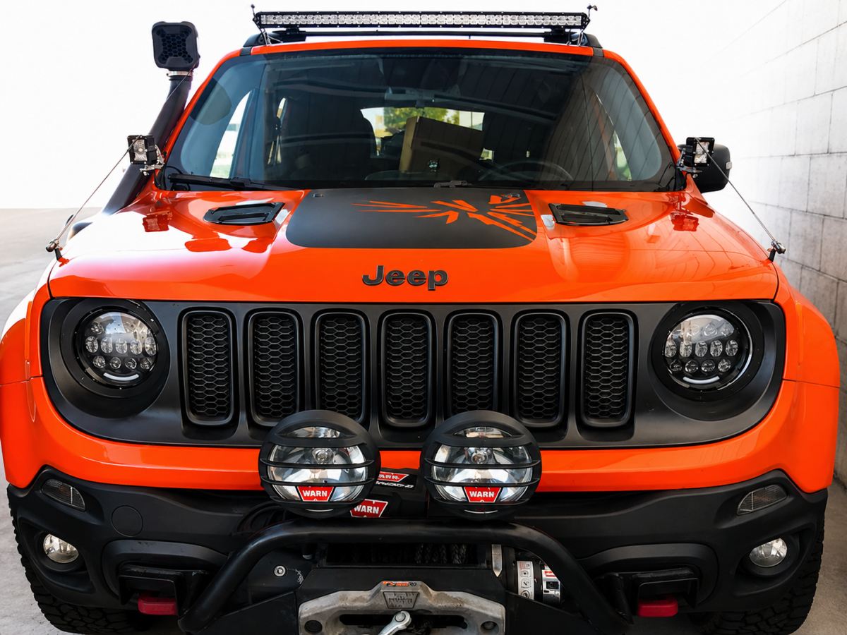 Jeep Renegade Hood Vents - set of 2 - Valkyrie Off Road Gear