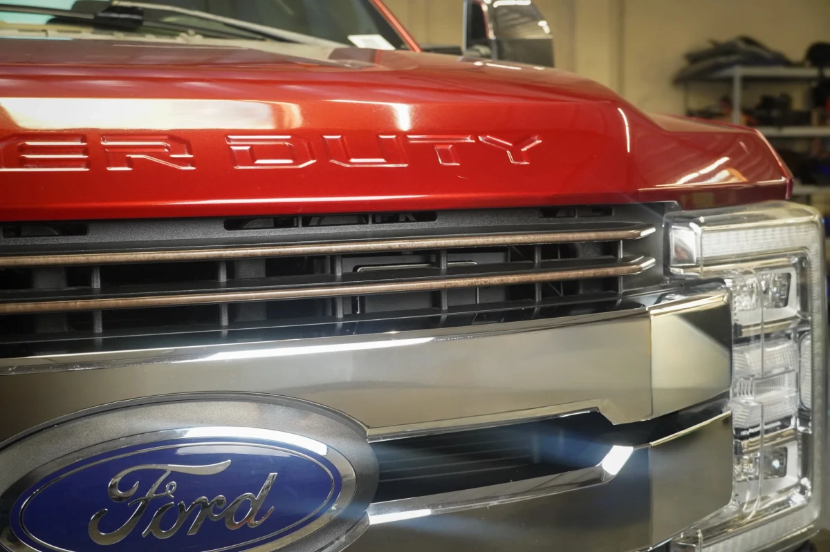 Ford F-350 Super Duty Cruise Control Bracket - DV8 Offroad - ACC Relocation - `17-`26