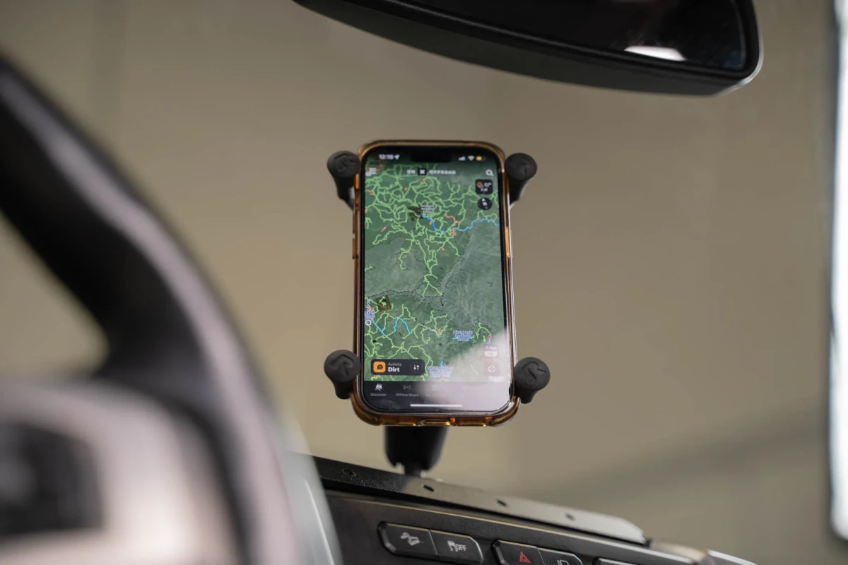 Ford F-350 Dash Mount - DV8 Offroad - Digital Device - `17-`21