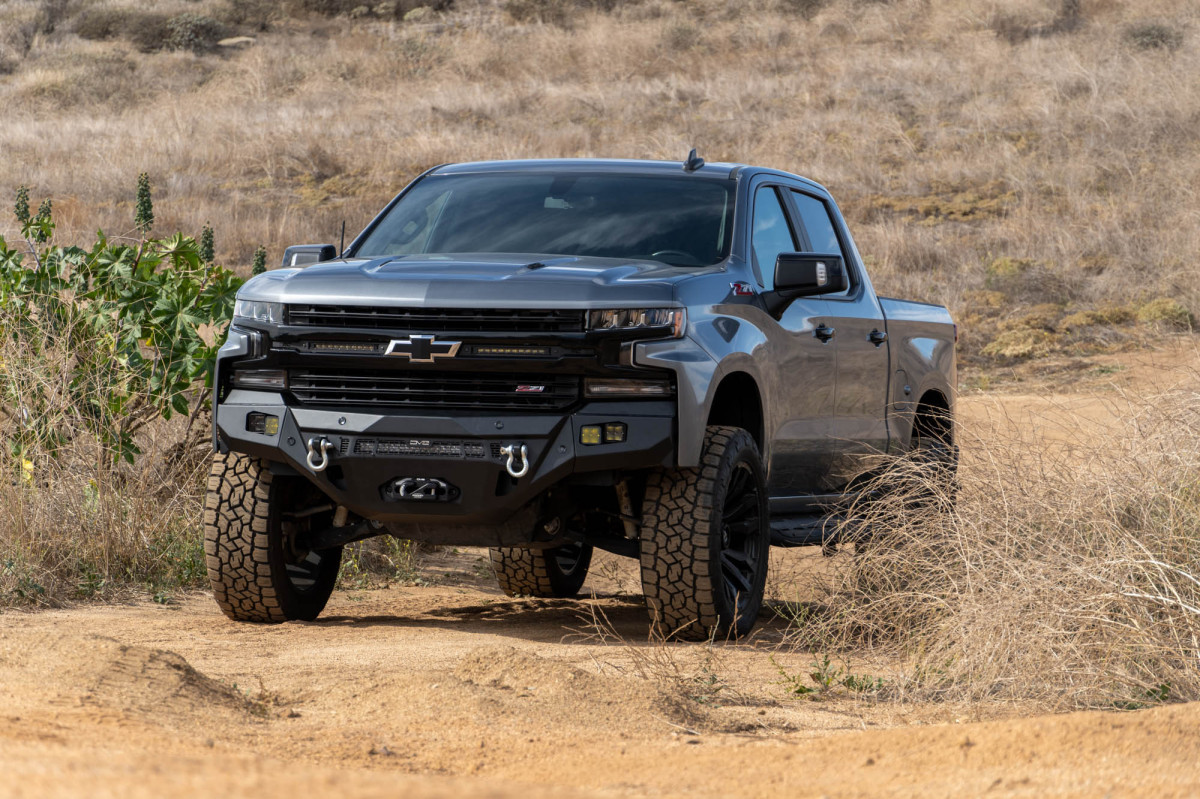 Chevrolet Silverado 1500 Bumper - Front - DV8 Offroad - SPEC Series - `19-`21