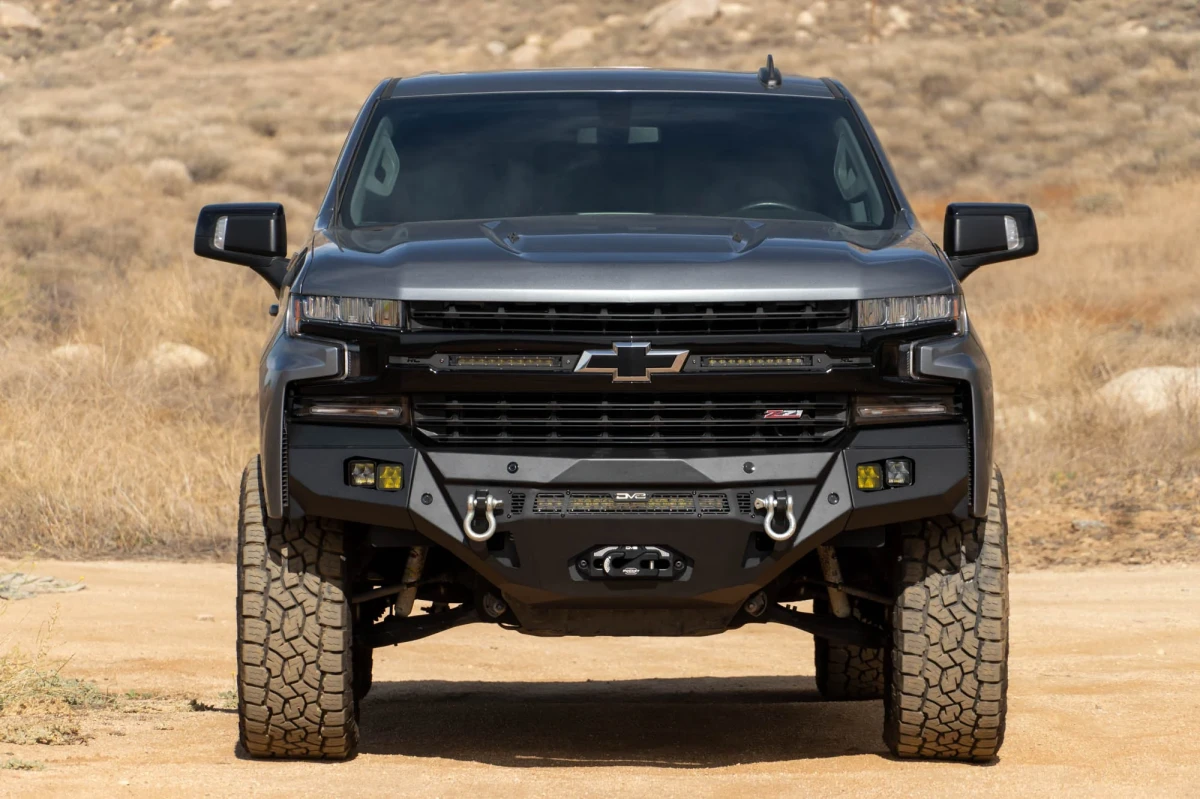 Chevrolet Silverado 1500 Bumper - Front - DV8 Offroad - SPEC Series - `19-`21