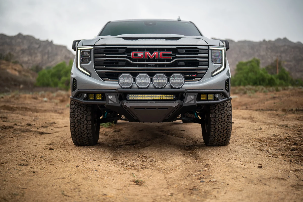 GMC Sierra 1500 Bumper - Front - DV8 Offroad - Tube - `22-`25 GMC Sierra 1500 Bumper - Front - DV8 Offroad - Tube - `22-`25
