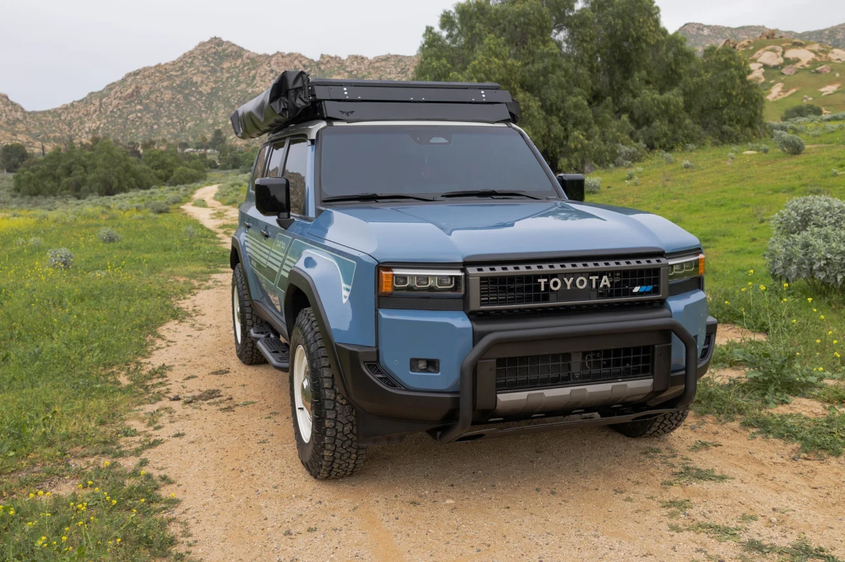 Toyota Land Cruiser Front Bumper Guard - Brush Guard - DV8 Offroad - 2024+