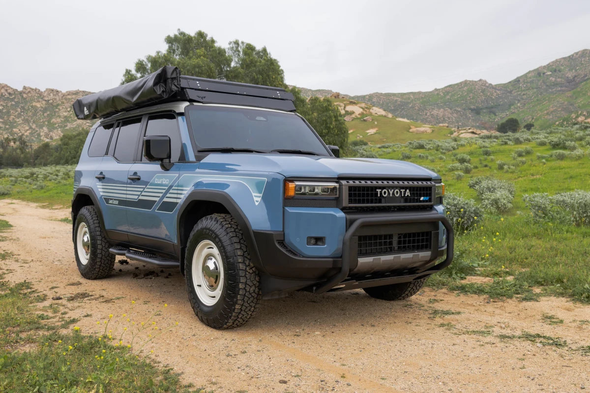 Toyota Land Cruiser Front Bumper Guard - Brush Guard - DV8 Offroad - 2024+