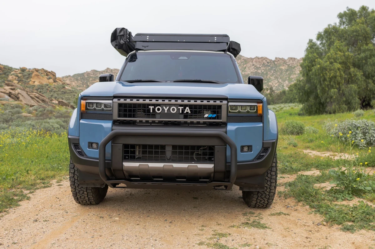 Toyota Land Cruiser Front Bumper Guard - Brush Guard - DV8 Offroad - 2024+