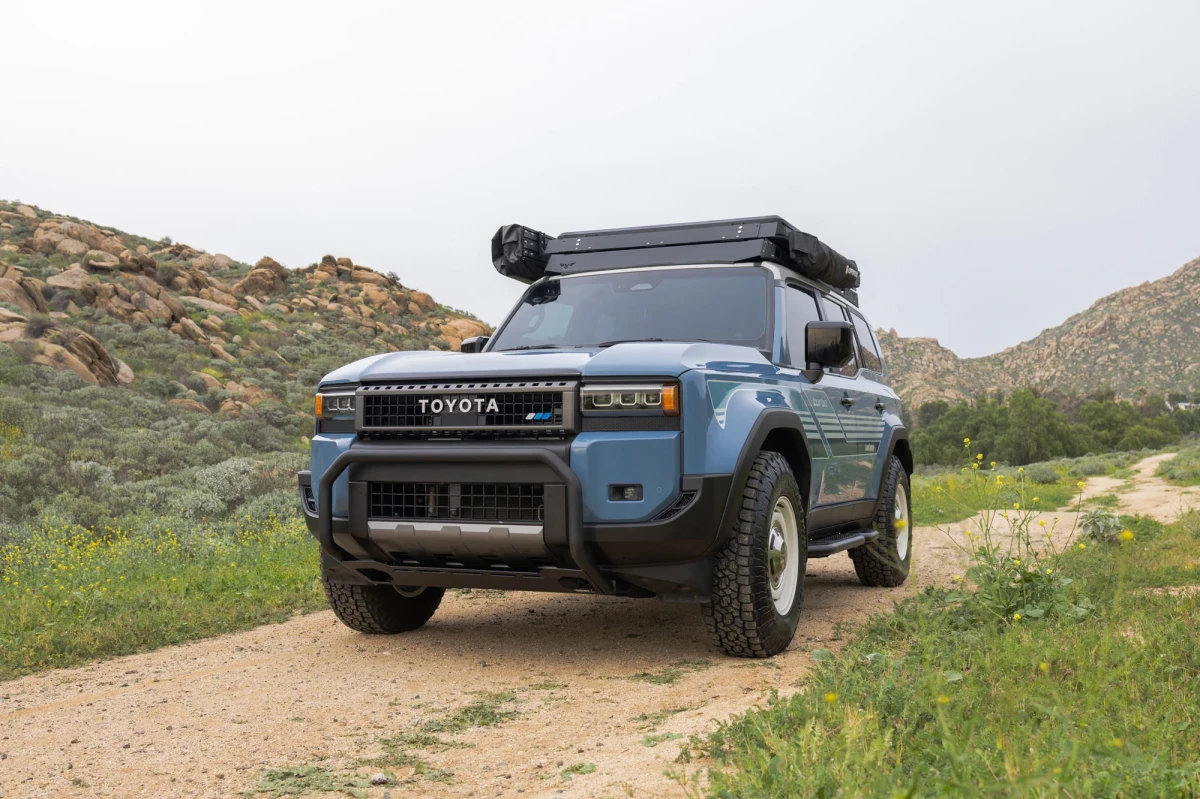 Toyota Land Cruiser Front Bumper Guard - Brush Guard - DV8 Offroad - 2024+