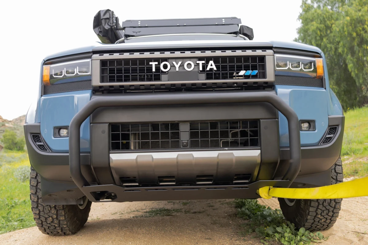 Toyota Land Cruiser Front Bumper Guard - Brush Guard - DV8 Offroad - 2024+