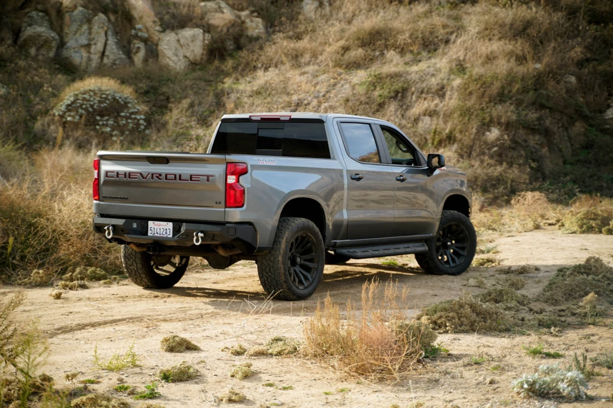 GMC Sierra 1500 Rear Bumper - DV8 Offroad - Spec Series - `19-`24