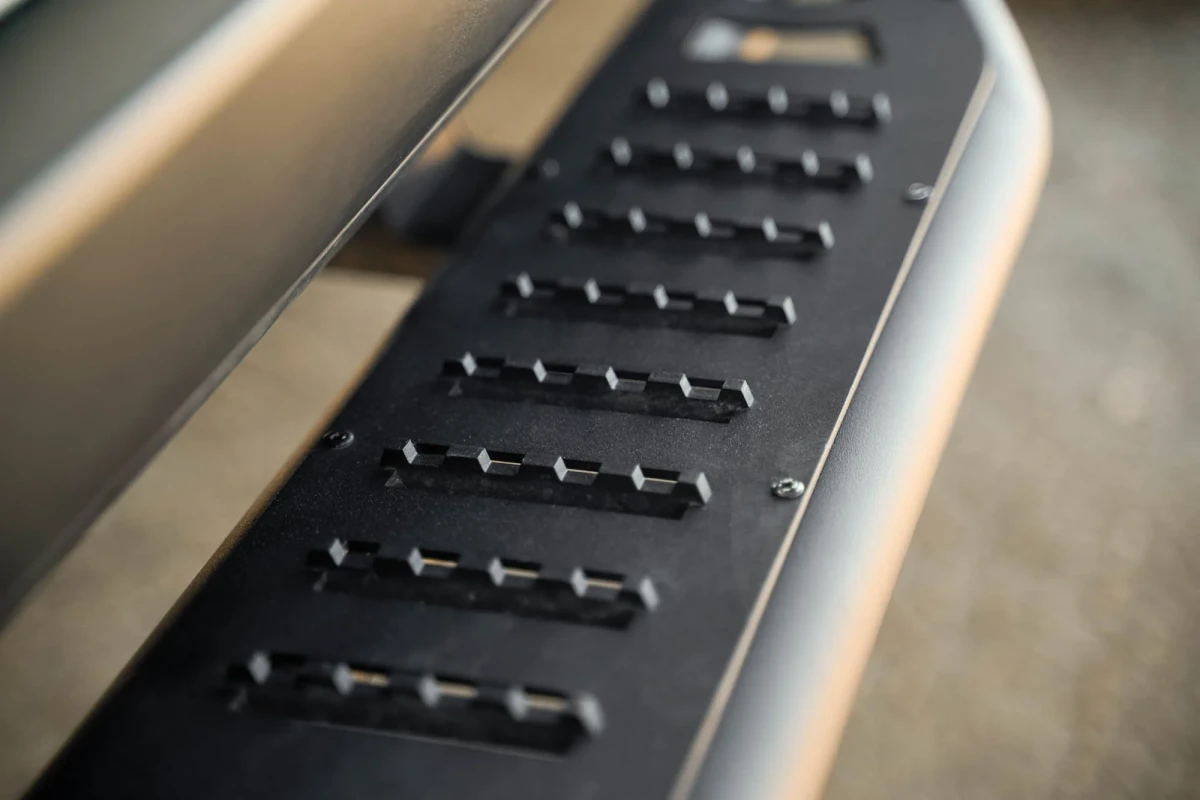 Toyota Land Cruiser Side Steps - DV8 Offroad - OE Plus - Black Steel - `24+