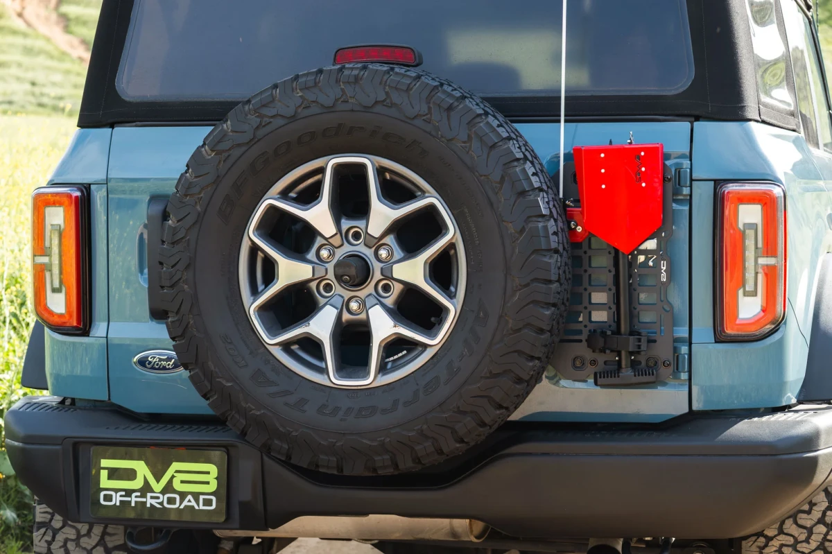 Ford Bronco Tailgate Reinforcement - w/ Molle Panel
