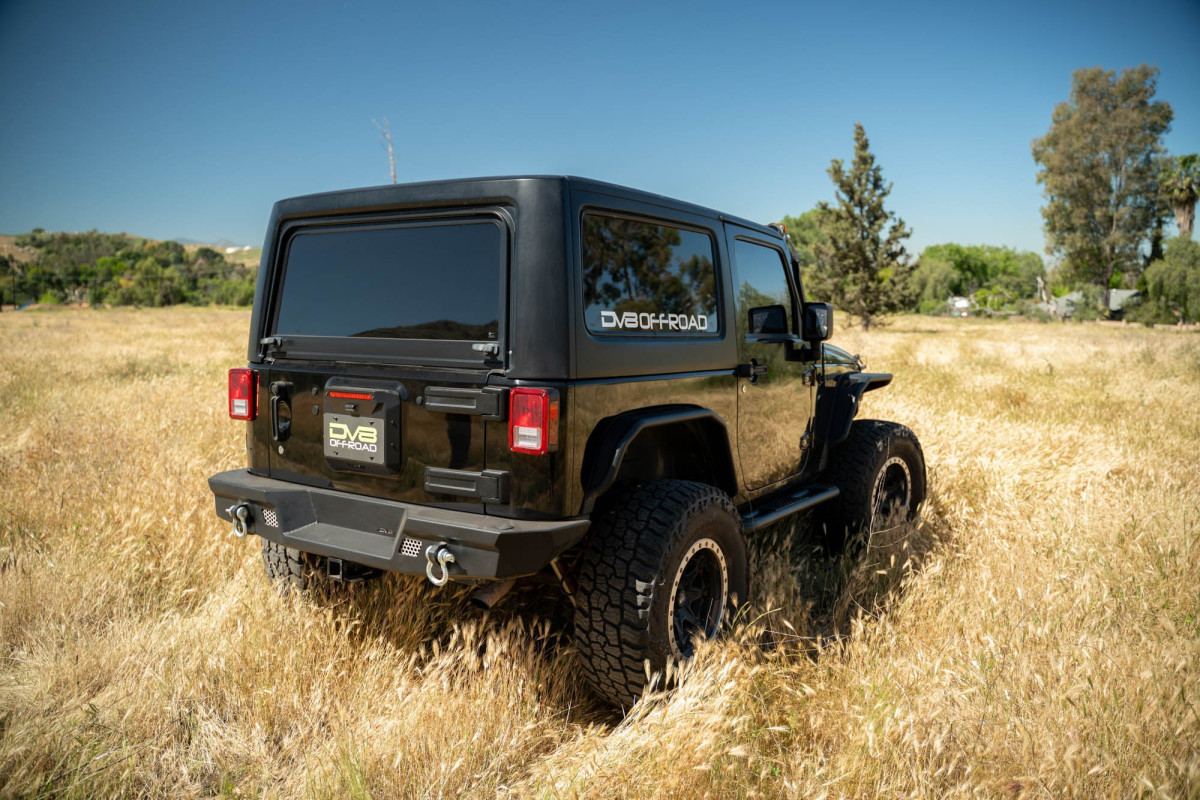 Jeep Wrangler JK Spare Tire Delete Kit - DV8 Offroad - `07-`18