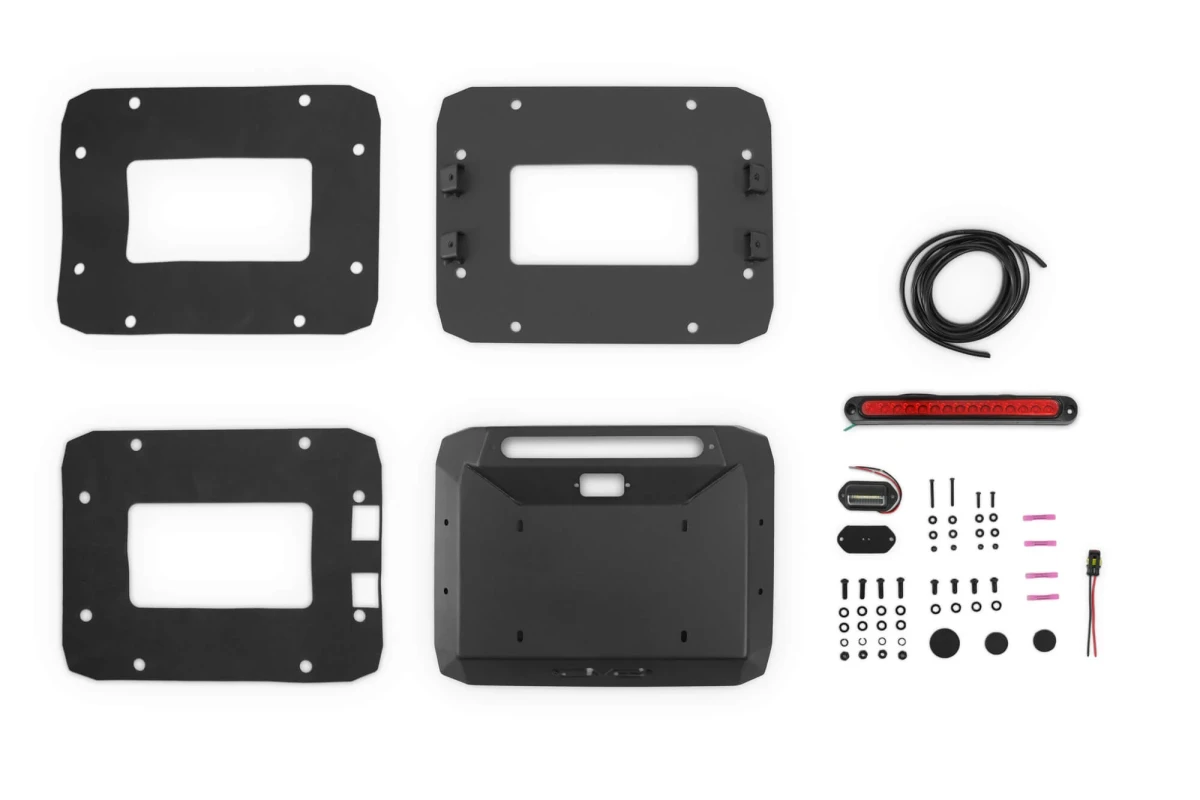 Jeep Wrangler JK Spare Tire Delete Kit - DV8 Offroad - `07-`18