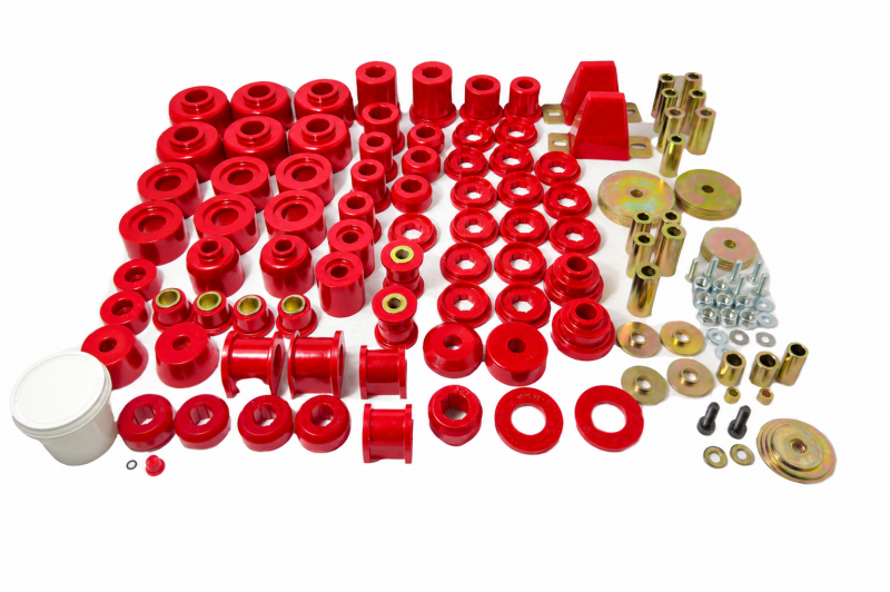 Toyota 4Runner Bushing Kits - Energy Suspension - Hyper-Flex(TM) Master Set - Red - `10-`24