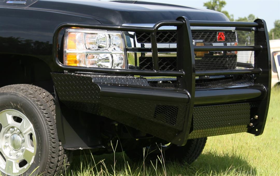 Chevrolet Silverado 2500HD Front Bumper - Ranch Bumper w/ Full Guard - Fab Fours - `11-`14