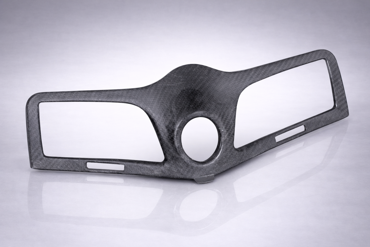 Maserati GranTurismo Interior Trim - Carbon Fiber - Center Air Vent Cover Trim Kit - 1 piece