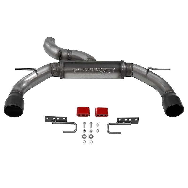 Ford Bronco Performance Exhaust - Axle Back - Dual Exit - Flowmaster - FX - Black Tip