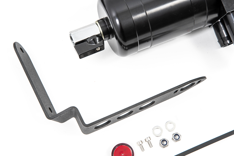 Hyundai i20 Oil Catch Can by Forge Motorsport - Black - RHD Models