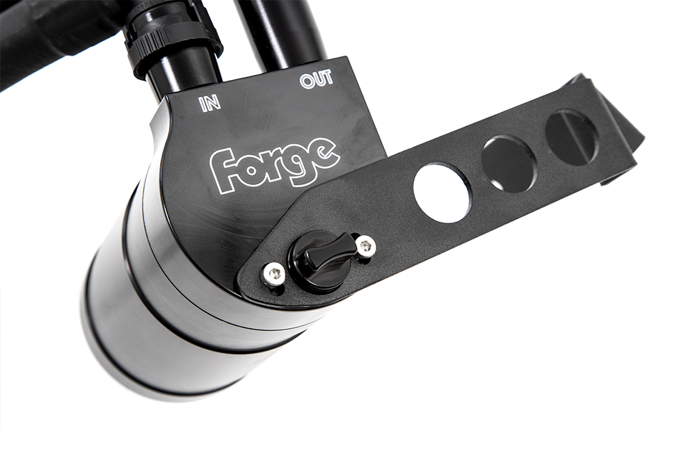 Hyundai i20 Oil Catch Can by Forge Motorsport - Black - RHD Models