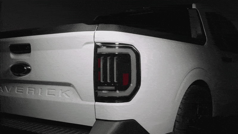 Ford Maverick LED Tail Lights - Smoked - Form Lighting - 2022+ Ford Maverick LED Tail Lights - Smoked - Form Lighting - 2022+