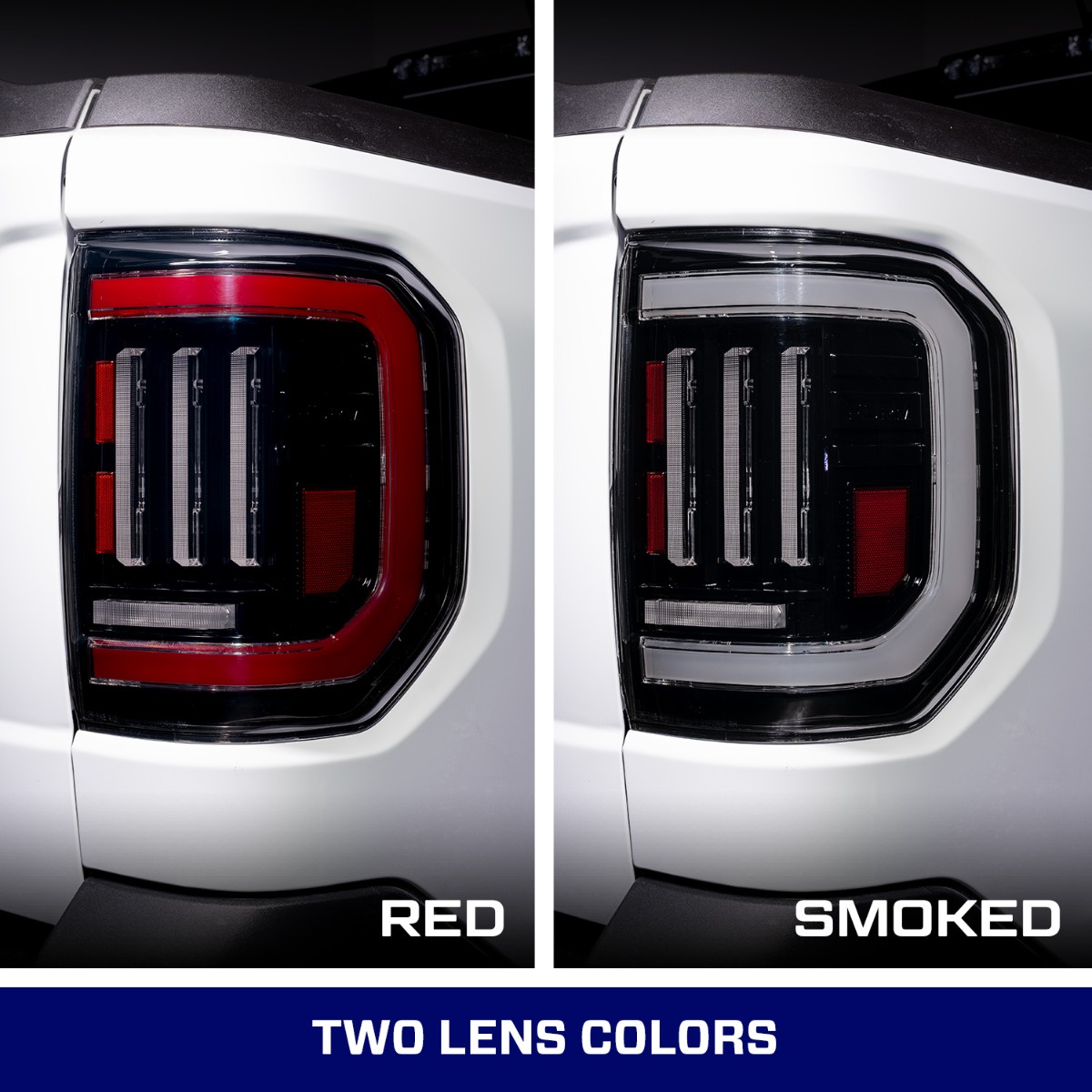 Ford Maverick LED Tail Lights - Red - Form Lighting - 2022+