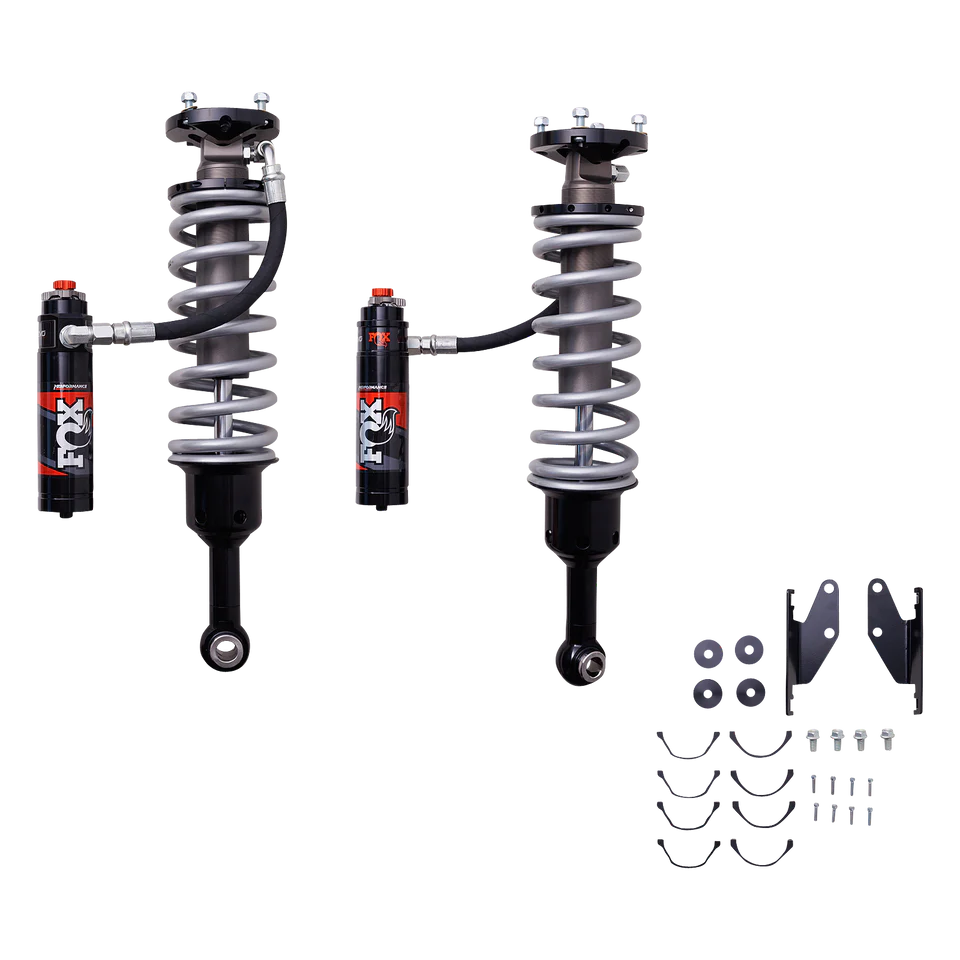 Toyota Land Cruiser Coilover Suspension Kit - Front - FOX - 2.5 Performance Elite - Black - `24-`27