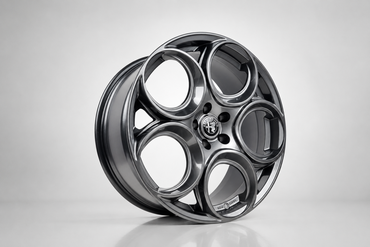 Alfa Romeo Stelvio Custom Wheels - Scuderia - 20" - Palladium - set of 4