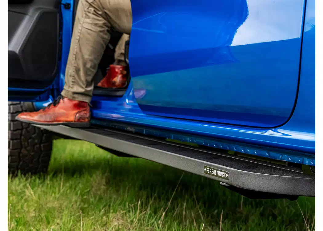 Lexus GX550 Side Steps - Go Rhino - RB-Series RB10 Running Boards - Textured Black - `24+