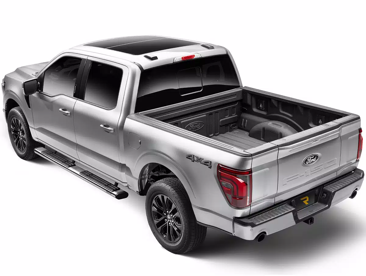 Ford F-350 Side Steps - Go Rhino - 6" OE Xtreme - Polished Finish - Crew Cab `99-`16