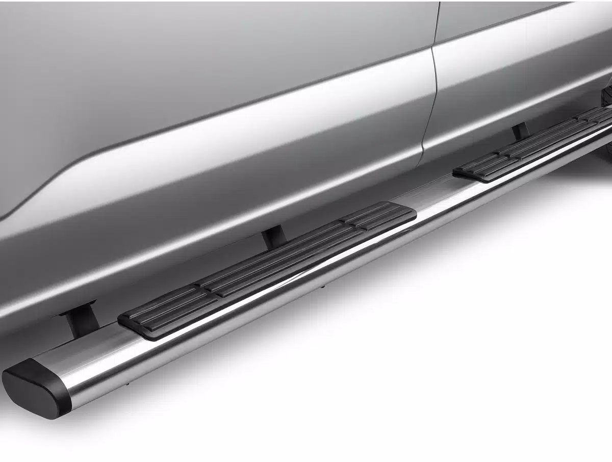 Ford F-350 Side Steps - Go Rhino - 6" OE Xtreme - Polished Finish - Crew Cab `99-`16