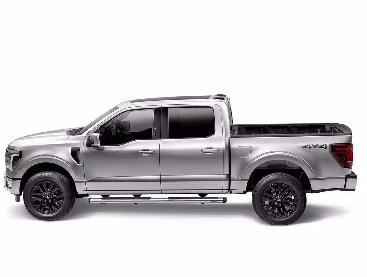 Ford F-350 Side Steps - Go Rhino - 6" OE Xtreme - Polished Finish - Crew Cab `99-`16