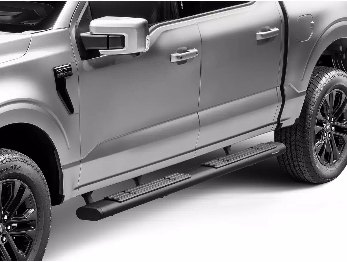 Ford F-350 Super Duty Nerf Bars & Running Boards - Go Rhino - OE Xtreme 6in - Textured Black - Crew Cab `99-`16