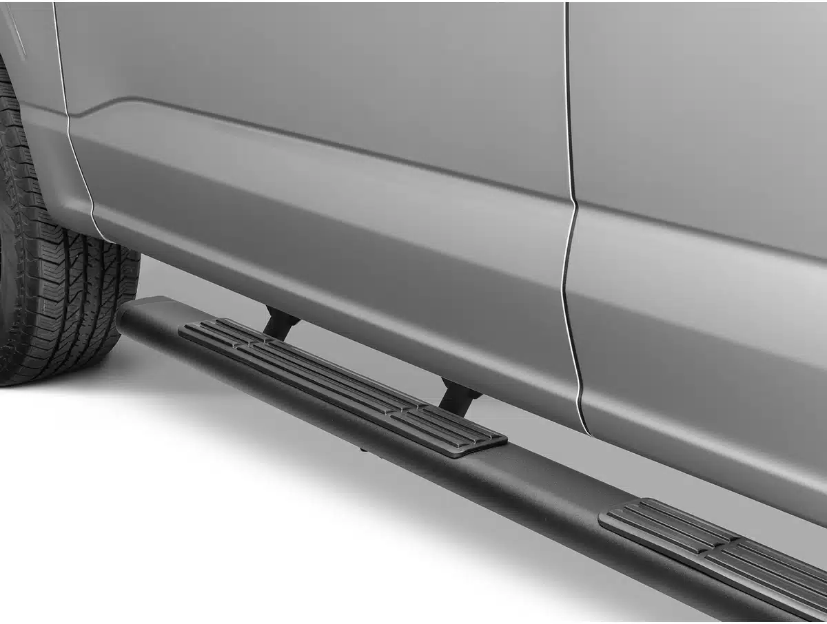 Ford F-350 Super Duty Nerf Bars & Running Boards - Go Rhino - OE Xtreme 6in - Textured Black - Crew Cab `99-`16