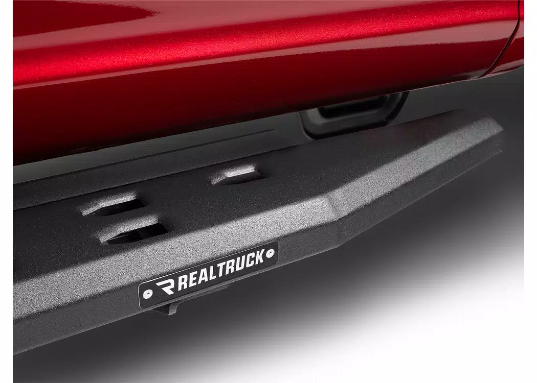 Dodge Ram 1500 Running Boards - Go Rhino - RB20 Slim Line - Bedliner Coat - `09-`14
