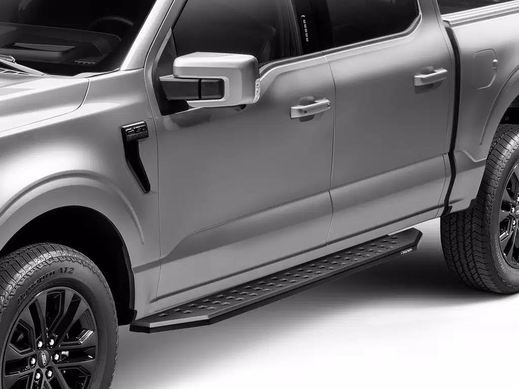 Ford F-250 Running Boards - Go Rhino - RB20 - Textured Black - `99-`16