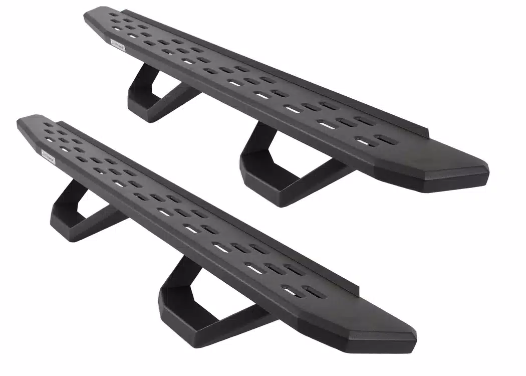 Lexus GX550 Side Steps - Go Rhino - RB-Series RB30 Drop Step - Textured Black - `24+