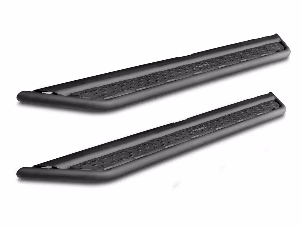 Ford F-250 Side Steps - Go Rhino - Dominator Extreme D6 - Textured Black - `99-`16