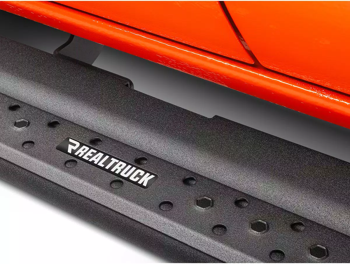 Ford F-250 Side Steps - Go Rhino - Dominator Extreme DSS - Textured Black - `99-`16