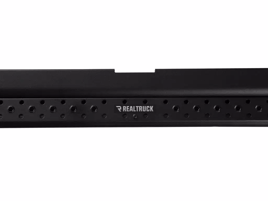 Ford F-350 Side Steps - Go Rhino - Dominator Extreme DSS - Textured Black - `99-`16